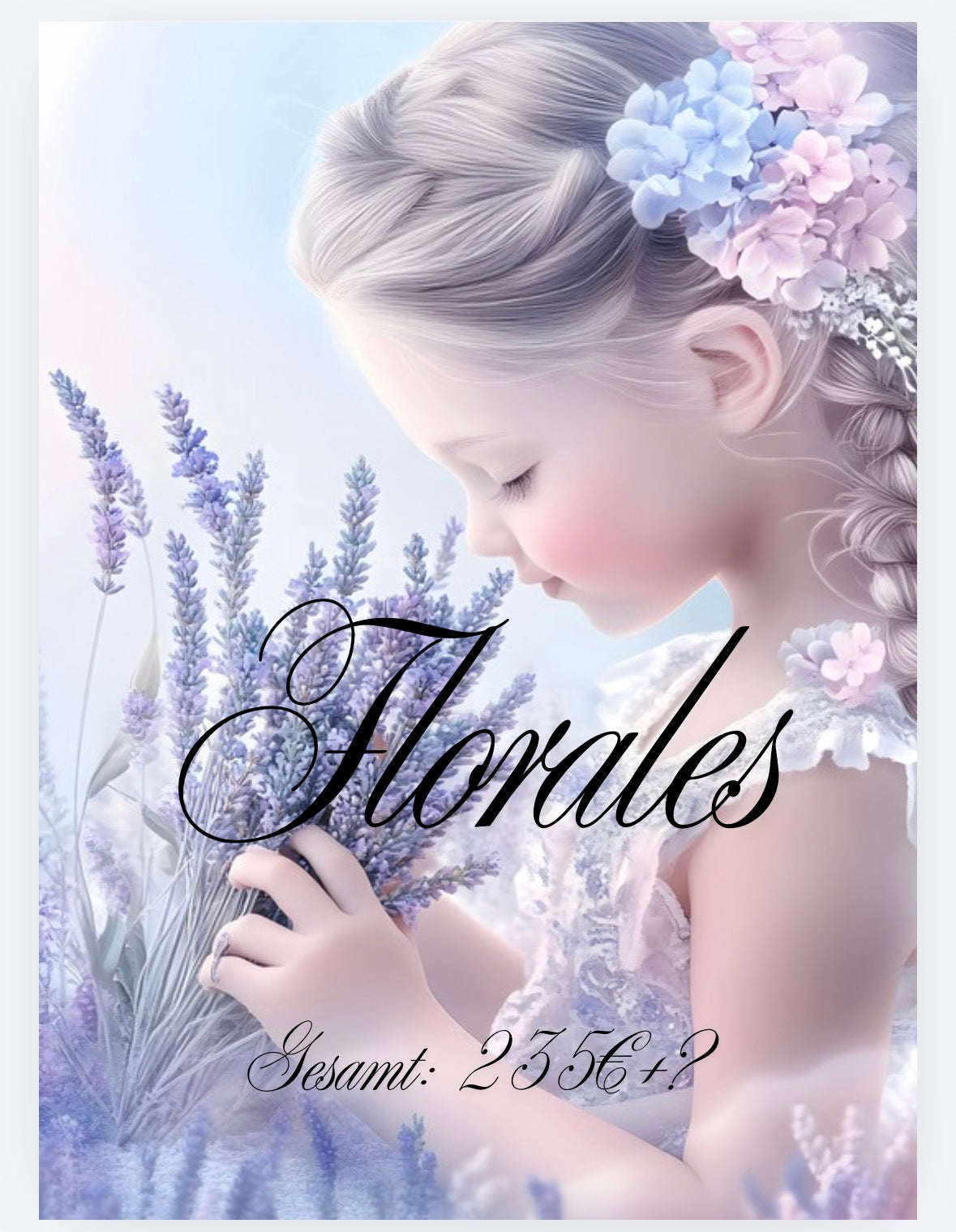 Florales Sparbuch A6