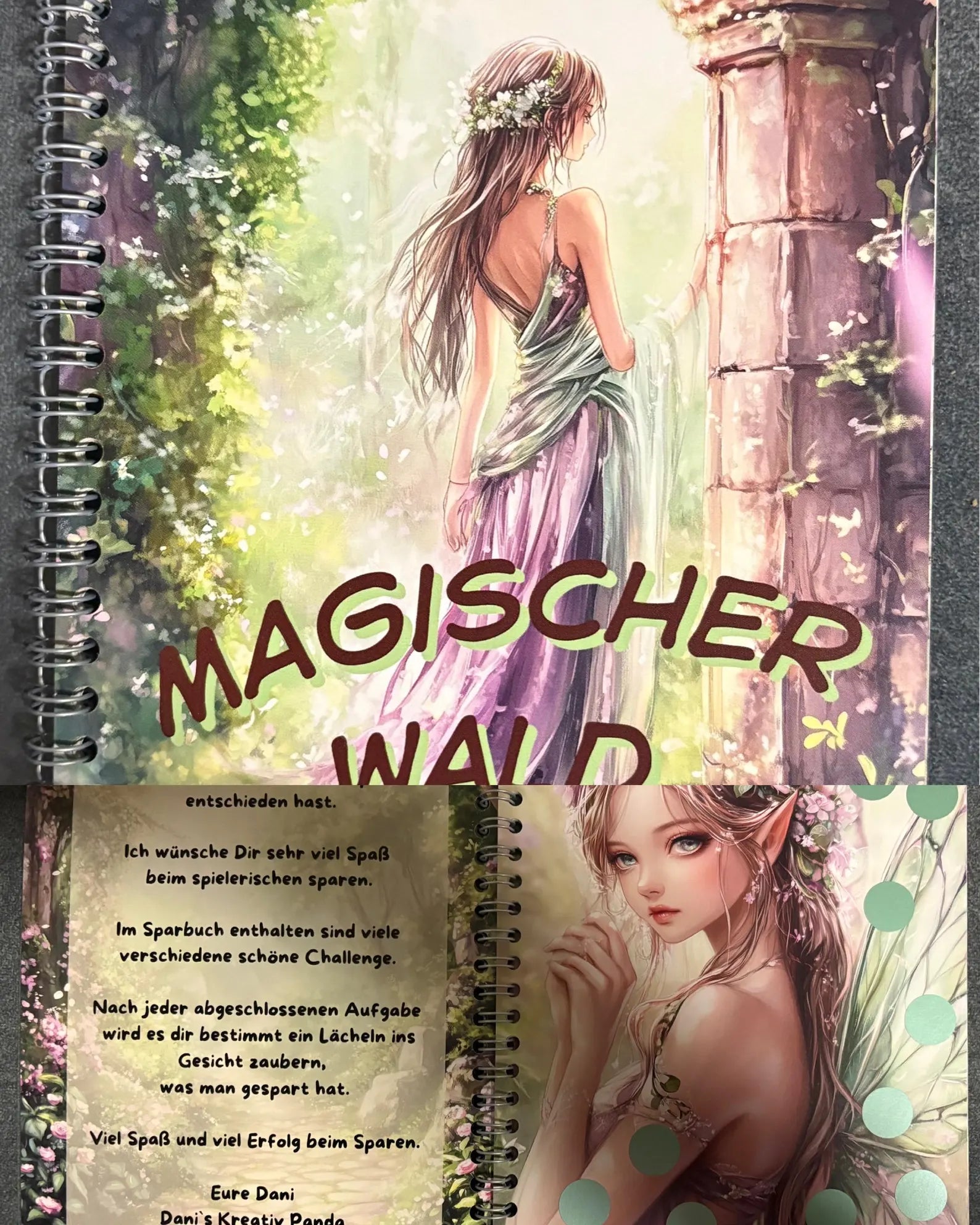 Magischer Wald Sparbuch A5 (2026/111)