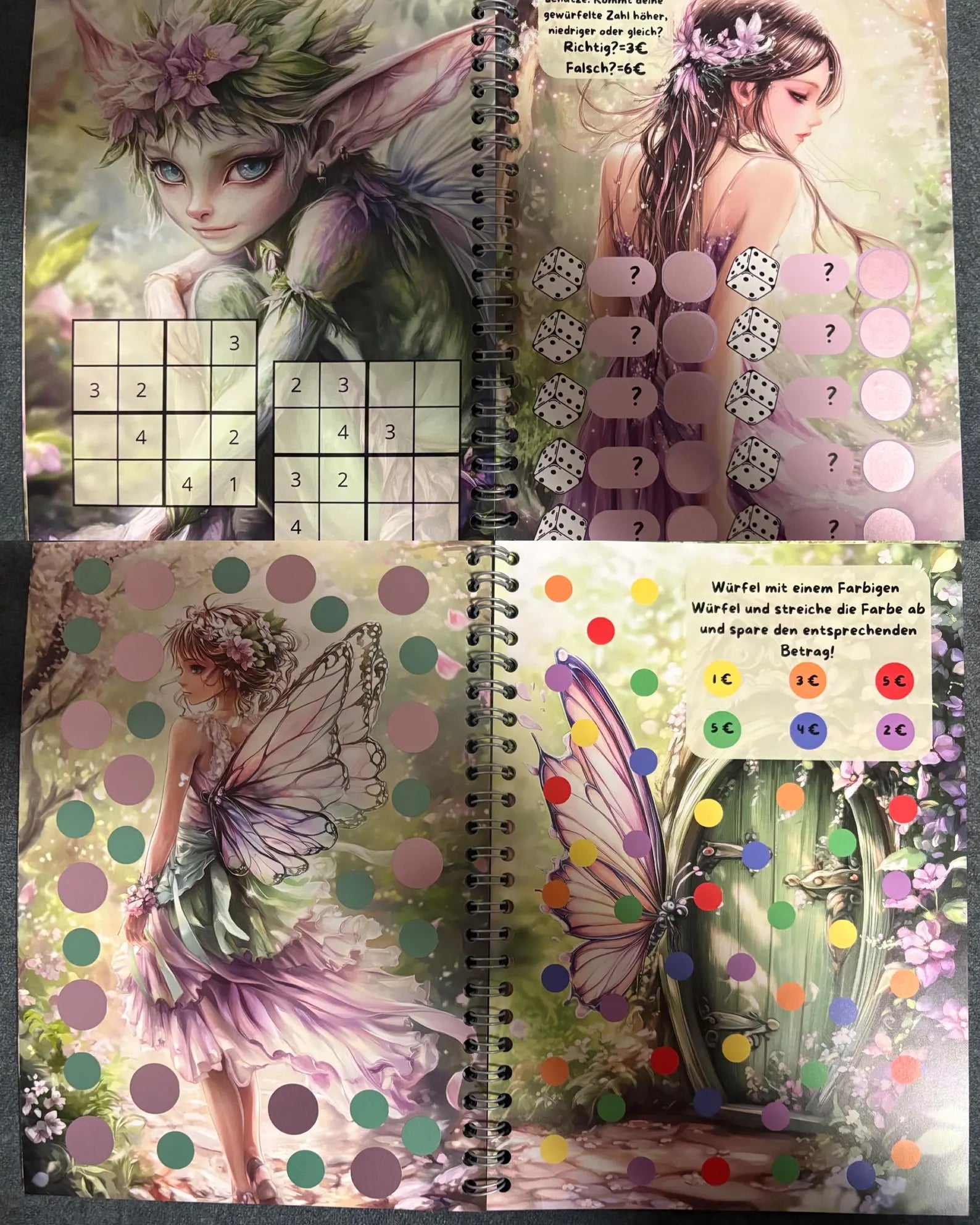 Magischer Wald Sparbuch A5 (2026/111)