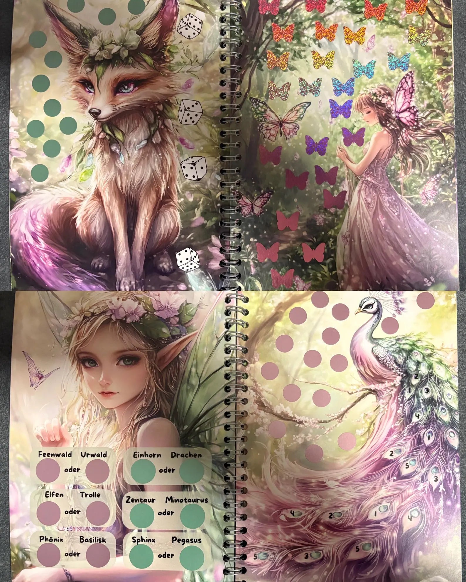 Magischer Wald Sparbuch A5 (2026/111)