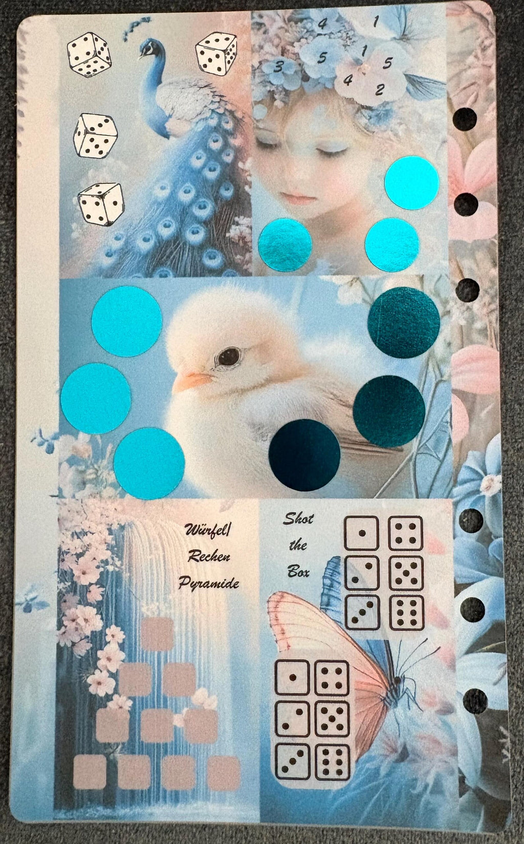 Frühling Einheft Jahres- Challenge A6