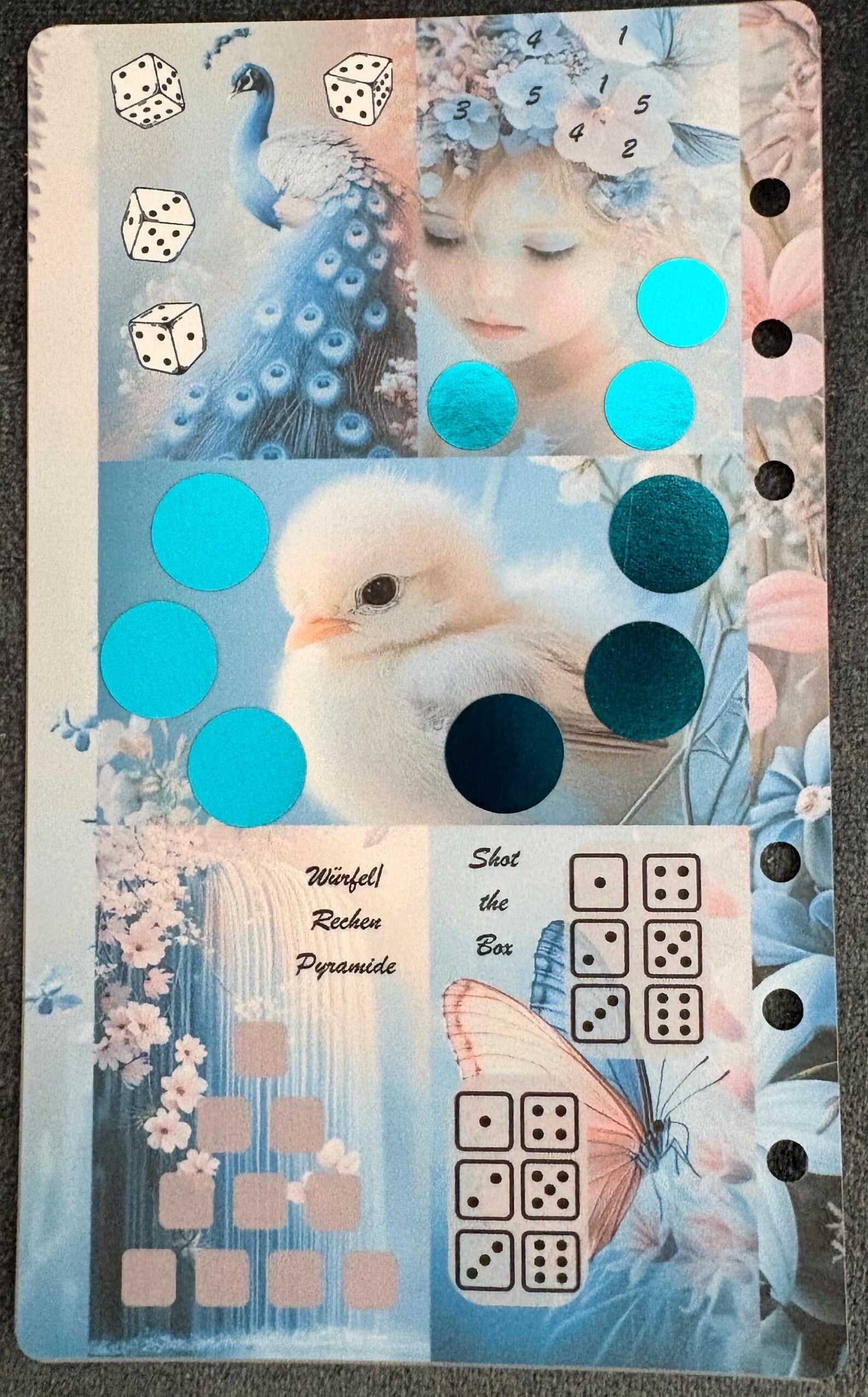 Frühling Einheft Jahres- Challenge A6