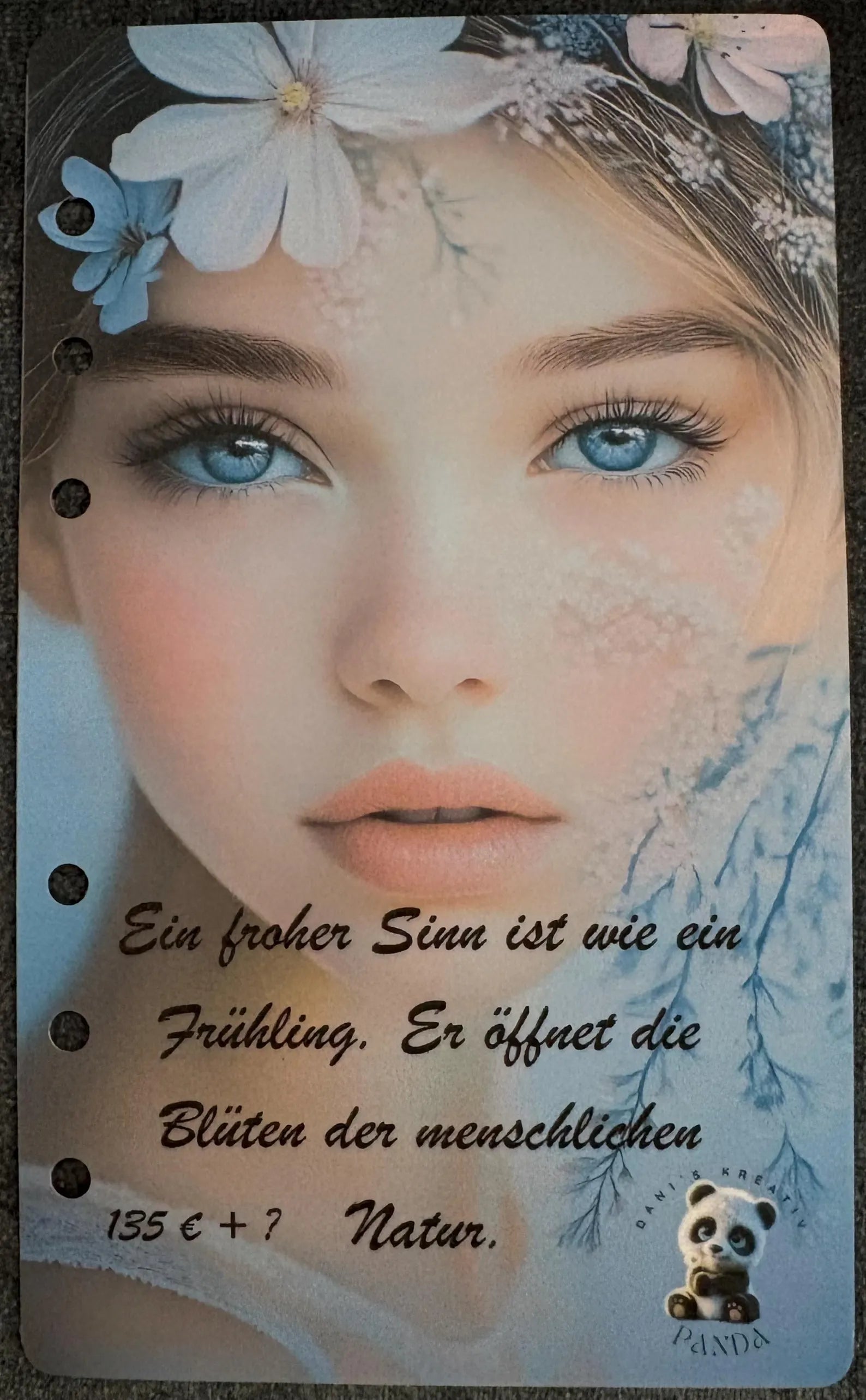 Frühling Einheft Jahres- Challenge A6
